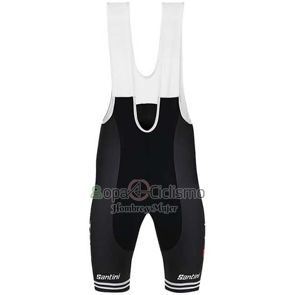 Trek Segafrojoo Ropa Ciclismo Culotte Corto 2019 Mangas Cortas Blanco Rojo